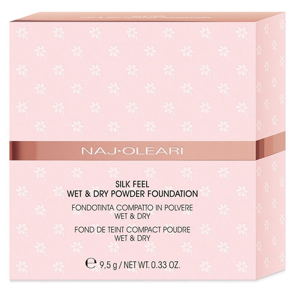 Naj-Oleari Silk Feel Wet & Dry Powder Foundation - Fondotinta Compatto In Polvere