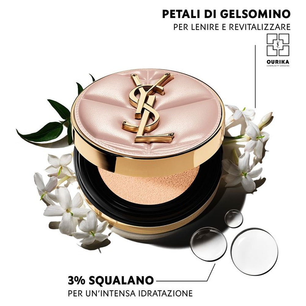 Yves Saint Laurent Skin Affair Cushion Foundation Refill – Fondotinta Cushion Effetto Soft Glow Ricarica