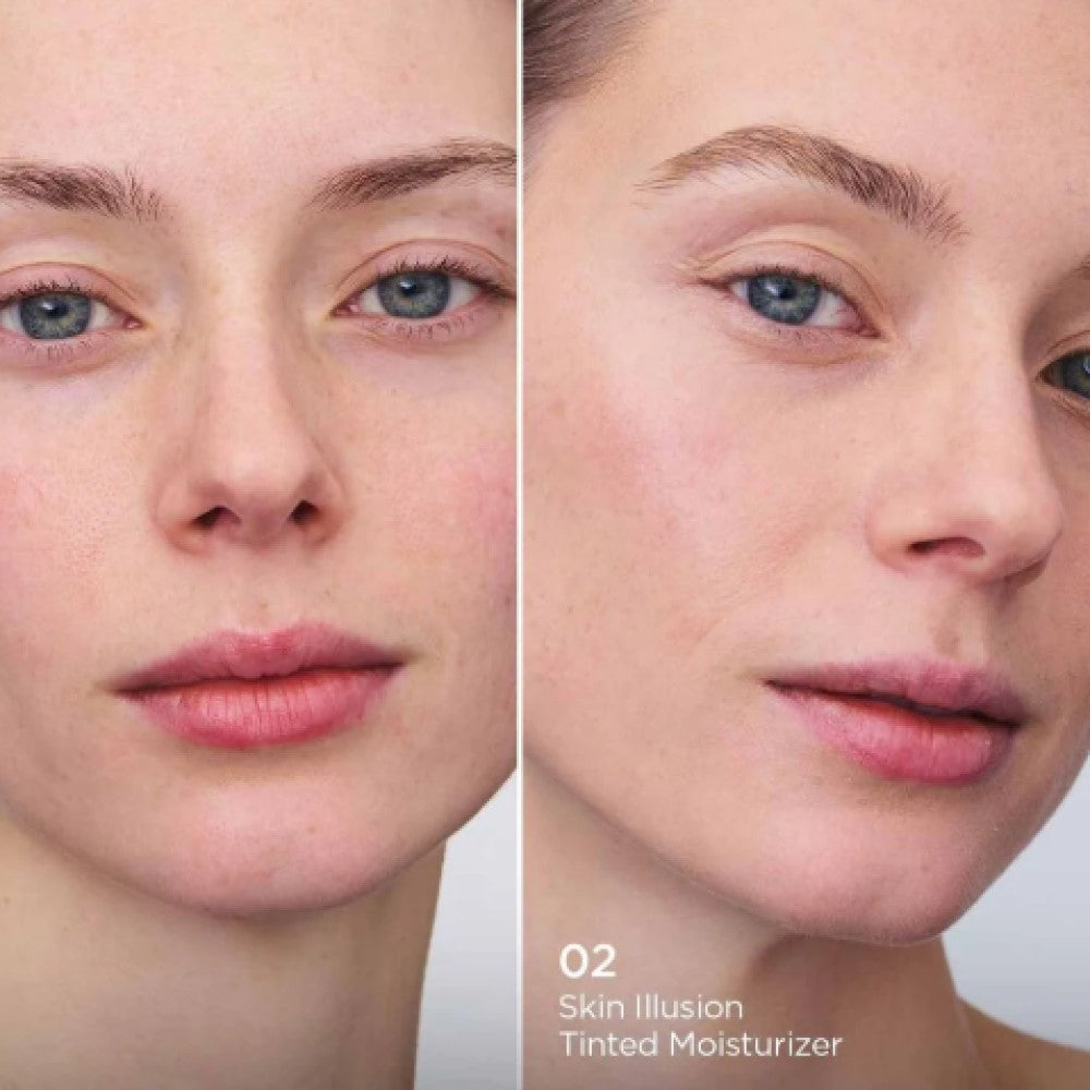 Clarins Skin Illusion Tinted Moisturizer Spf 25 - Crema Colorata Con Coprenza Naturale