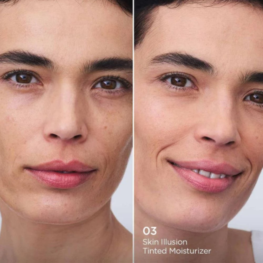Clarins Skin Illusion Tinted Moisturizer Spf 25 - Crema Colorata Con Coprenza Naturale