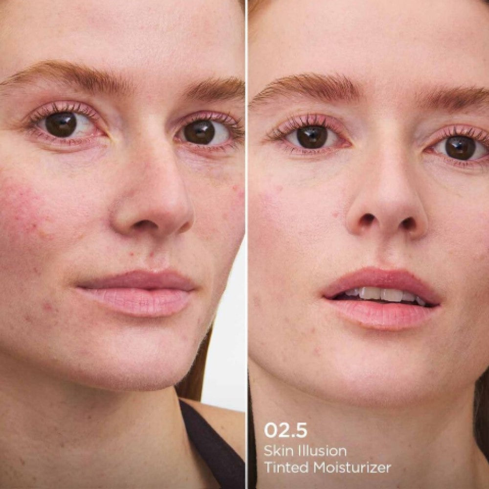 Clarins Skin Illusion Tinted Moisturizer Spf 25 - Crema Colorata Con Coprenza Naturale