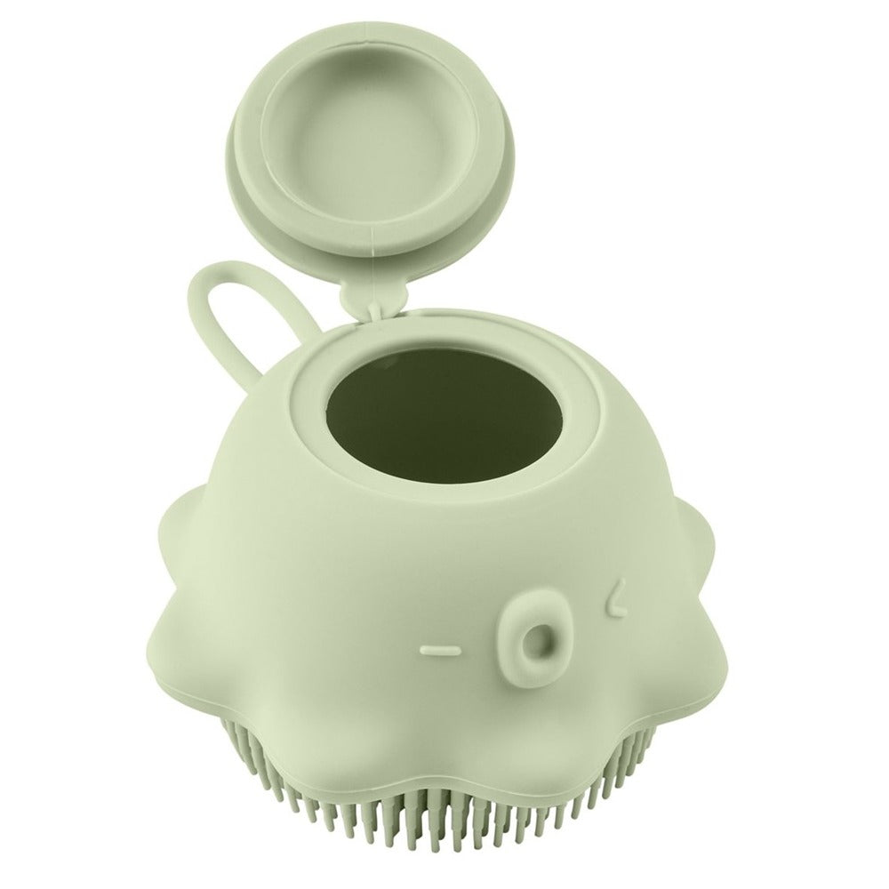 Chicco Spazzola Corpo Con Dispenser Integrato Verde