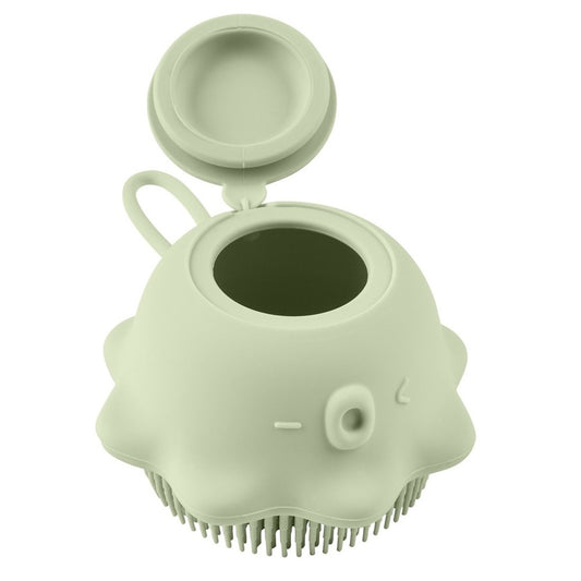 Chicco Spazzola Corpo Con Dispenser Integrato Verde