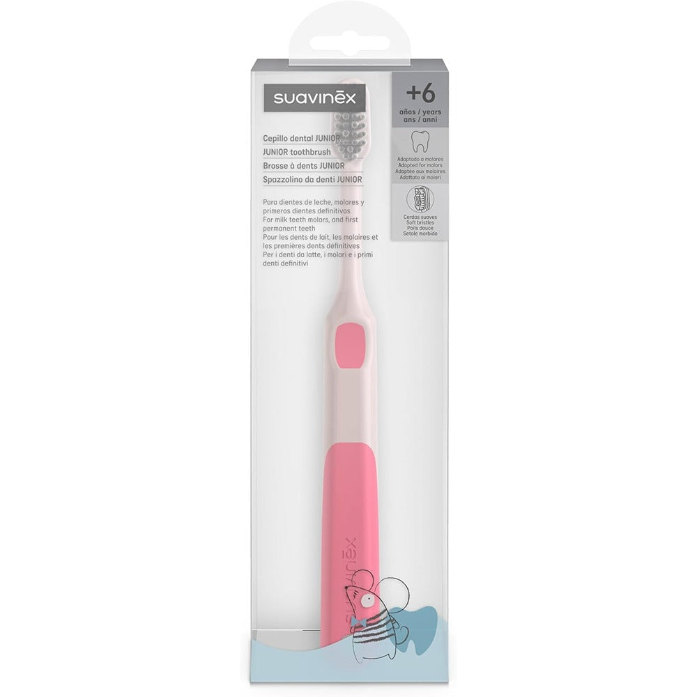 Suavinex Oralcare Spazzolino Junior Rosa 6+ Anni