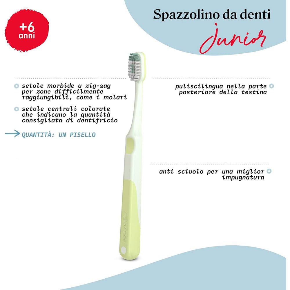 Suavinex Oralcare Spazzolino Junior Rosa 6+ Anni