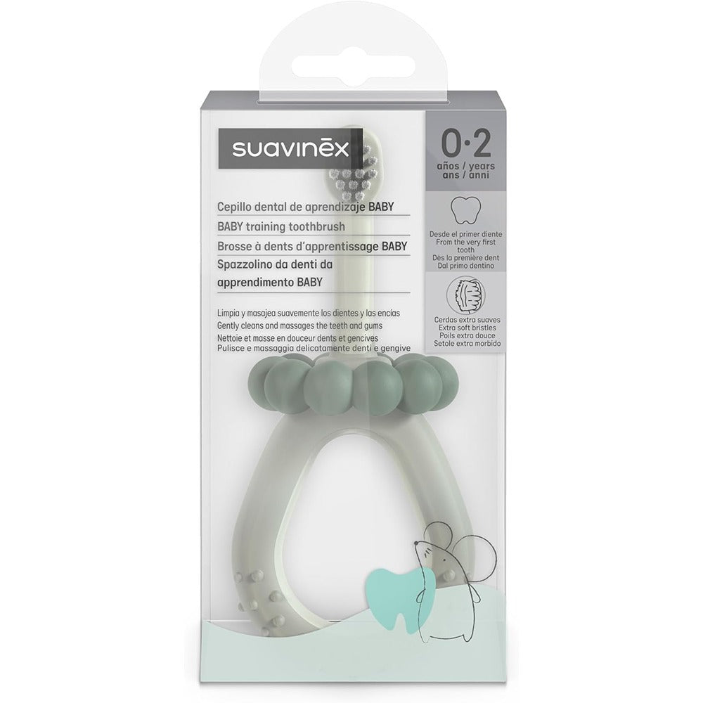 Suavinex Oralcare Spazzolino Primi Dentini Baby Verde 0-2 Anni