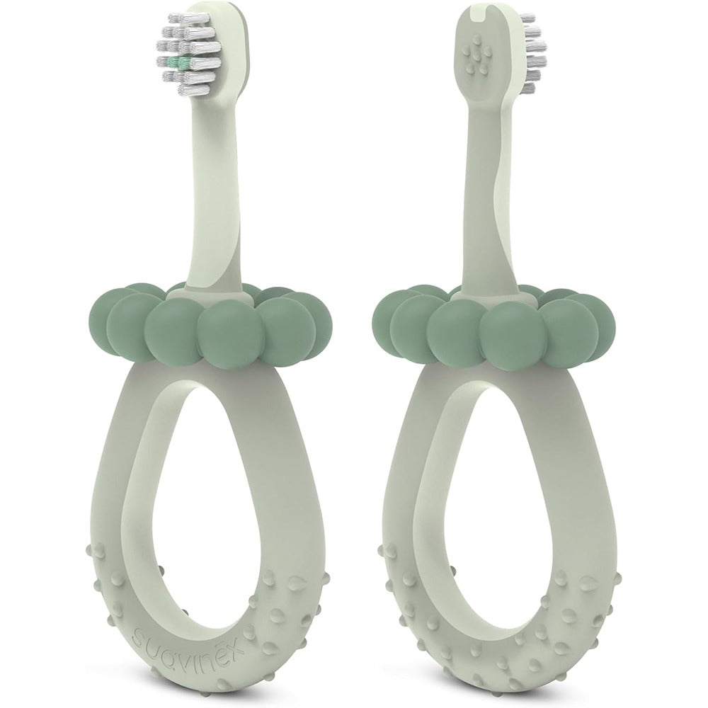 Suavinex Oralcare Spazzolino Primi Dentini Baby Verde 0-2 Anni