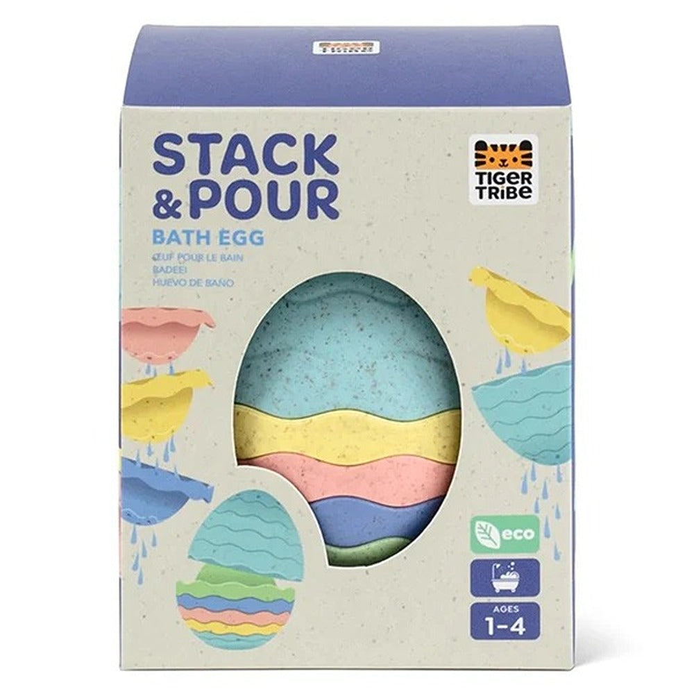 Tiger Tribe Stack & Pour - Uovo Da Bagno