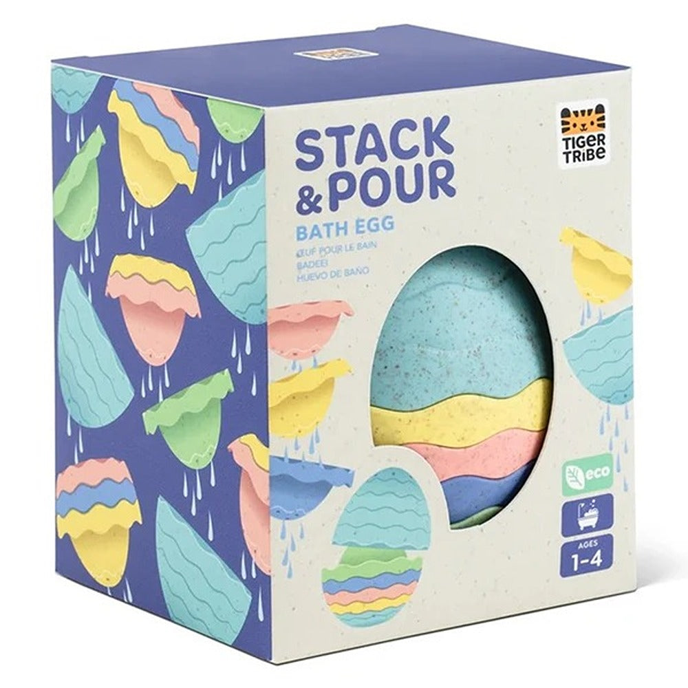 Tiger Tribe Stack & Pour - Uovo Da Bagno