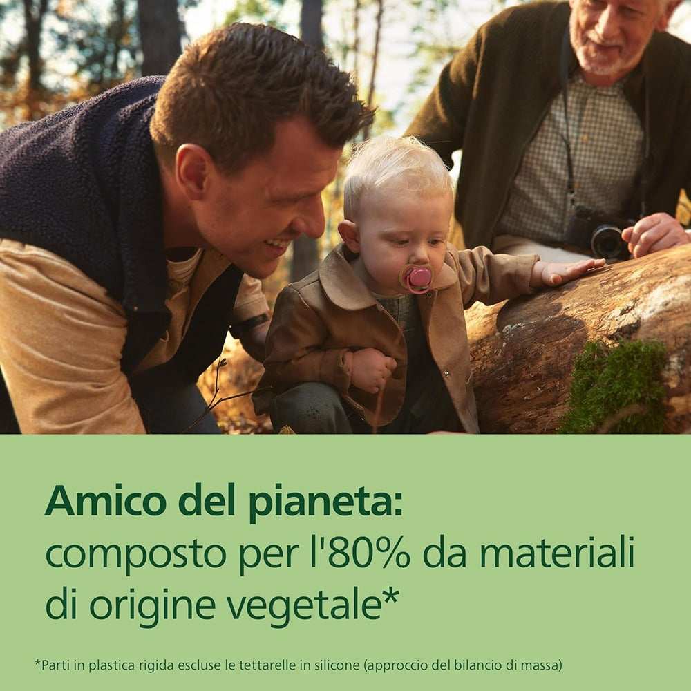 Philips Avent Ultra Succhietti Ortodontici Lilla E Rosa 18+ Mesi 2 Pezzi