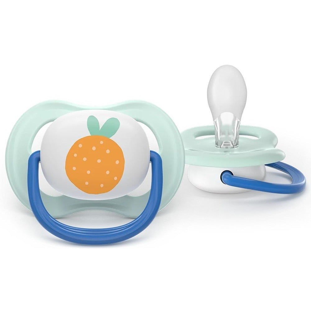 Philips Avent Ultra Air Succhietti Ortodontici Tigre E Ananas 0-6 Mesi 2 Pezzi
