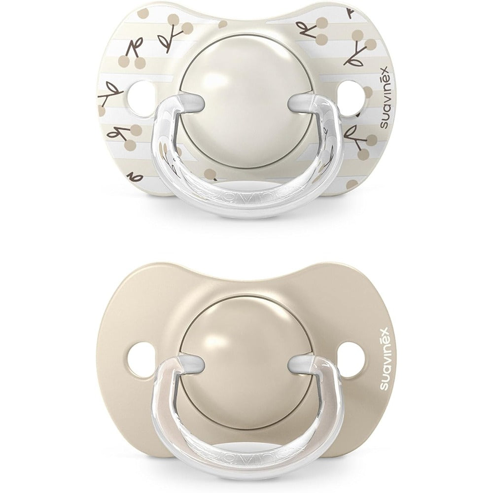 Suavinex Birdies Succhietti Tettina Simmetrica In Silicone Sx Pro Neutro 0-6 Mesi