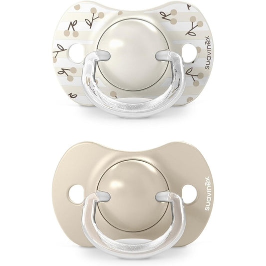 Suavinex Birdies Succhietti Tettina Simmetrica In Silicone Sx Pro Neutro 0-6 Mesi