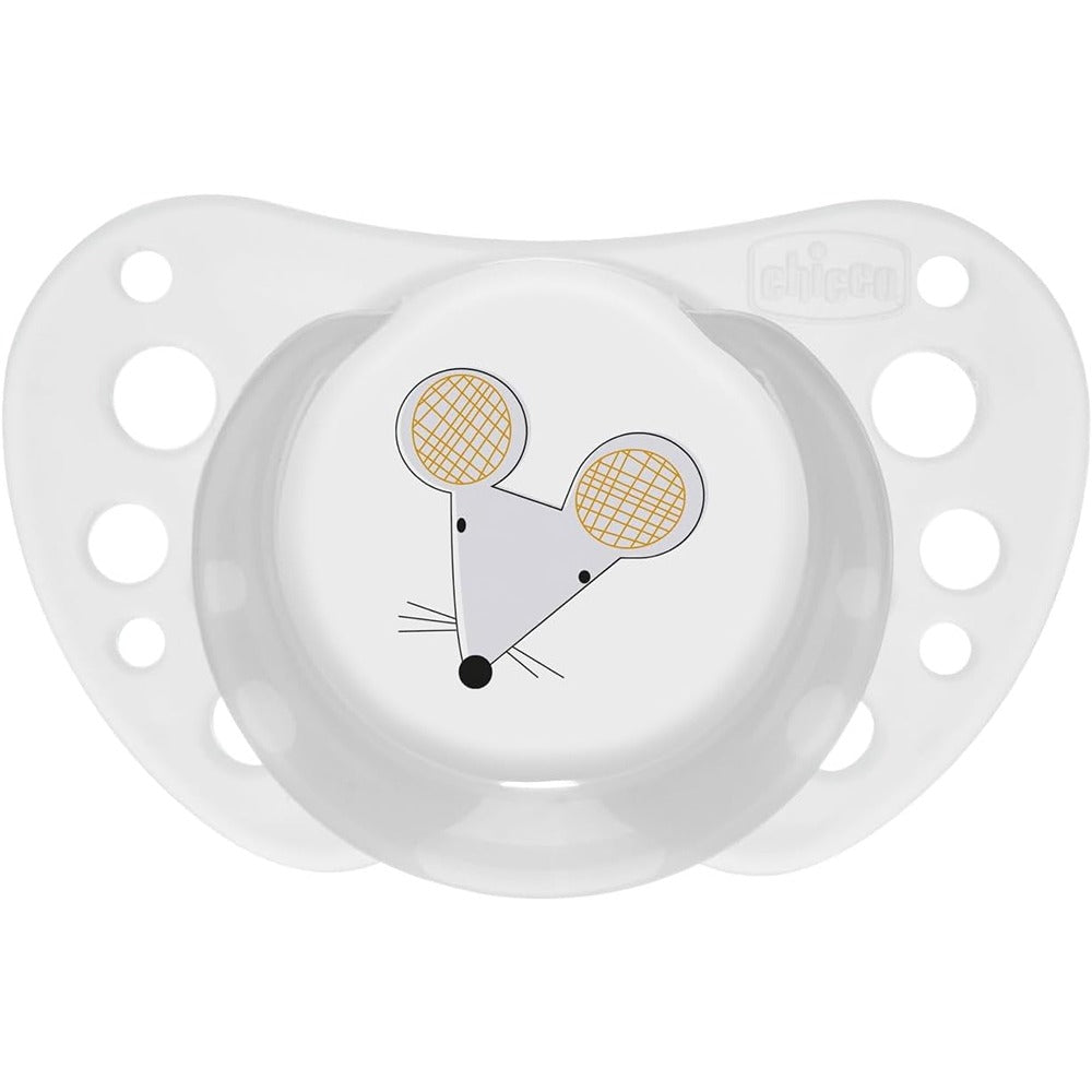 Chicco Physioforma Air Luminoso Succhietti In Silicone Bianco 16-36 Mesi 2 Pezzi