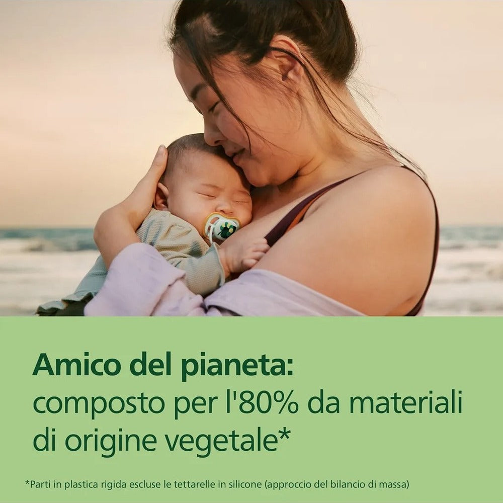 Philips Avent Ultra Air Succhietti Ortodontici Foglia E Leopardo 0-6 Mesi 2 Pezzi