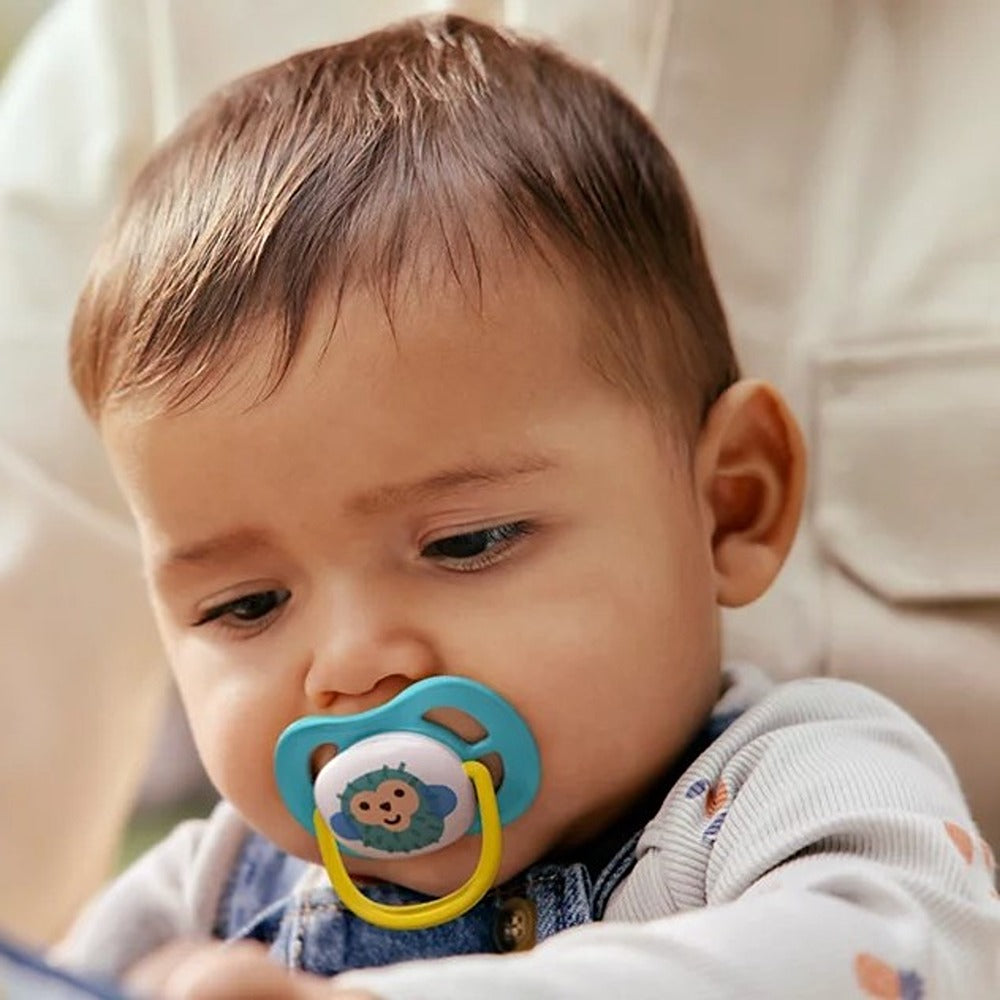 Philips Avent Ultra Air Succhietti Ortodontici Scimmia E Banana 6-18 Mesi 2 Pezzi