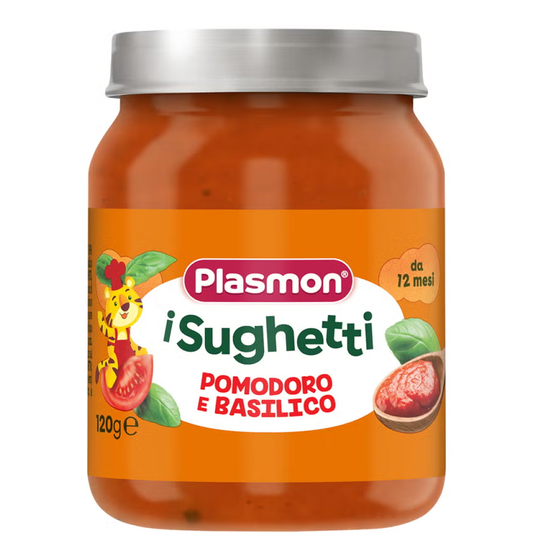 Plasmon Sughetto Pomodoro E Basilico 120 gr