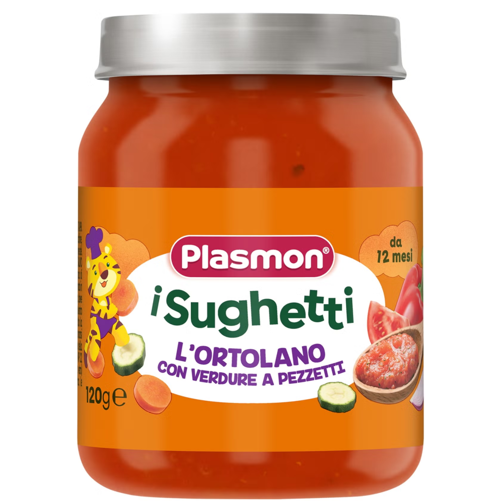 Plasmon Sughetto l'Ortolano Con Verdure A Pezzettini 120 gr