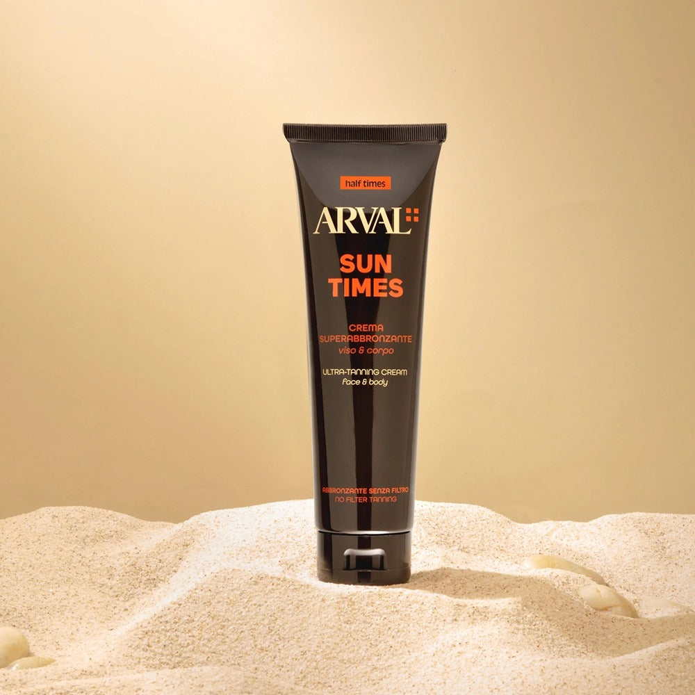 Arval Half Times Sun Times - Crema Superabbronzante Viso E Corpo