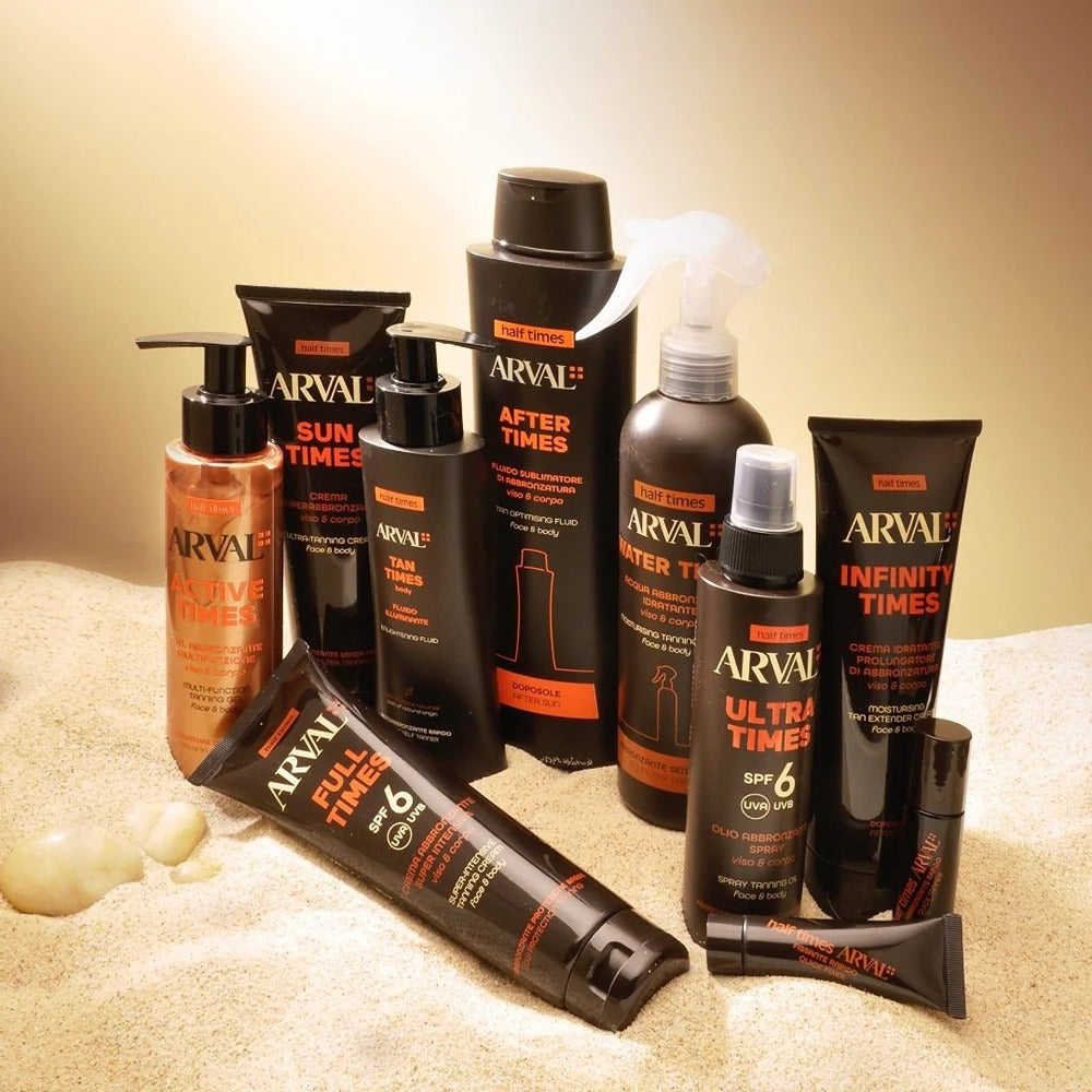 Arval Half Times Sun Times - Crema Superabbronzante Viso E Corpo