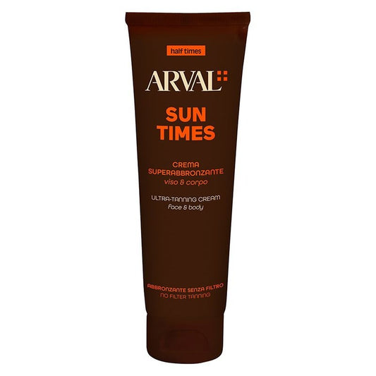 Arval Half Times Sun Times - Crema Superabbronzante Viso E Corpo