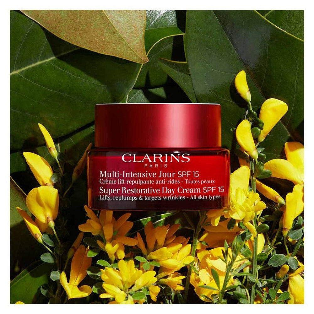 Clarins Multi-Intensive Crema Giorno Effetto Lifting Anti-Rilassamento E Anti-Rughe Tutti i Tipi di Pelle