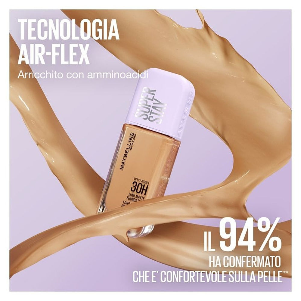Maybelline Super Stay Lumi Matte - Fondotinta Luminoso Fino A 30h Di Tenuta