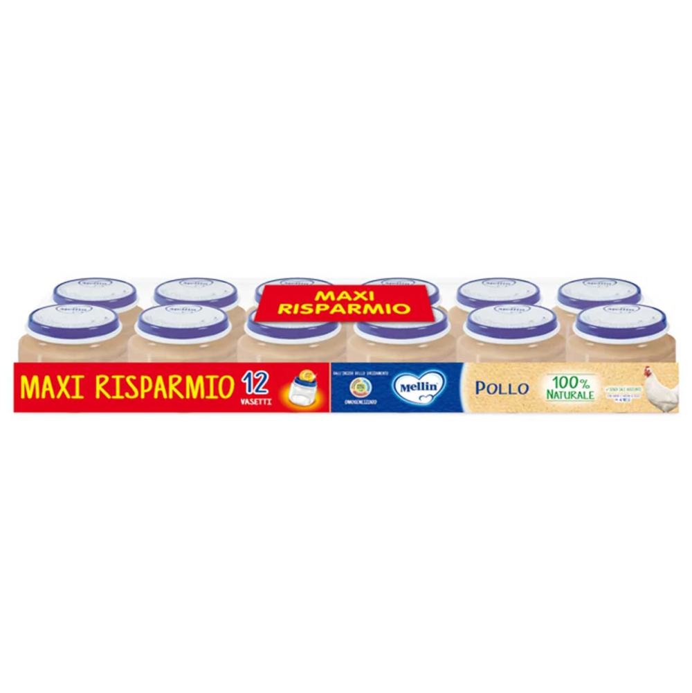 Mellin Omogeneizzato Tacchino 12x80 gr