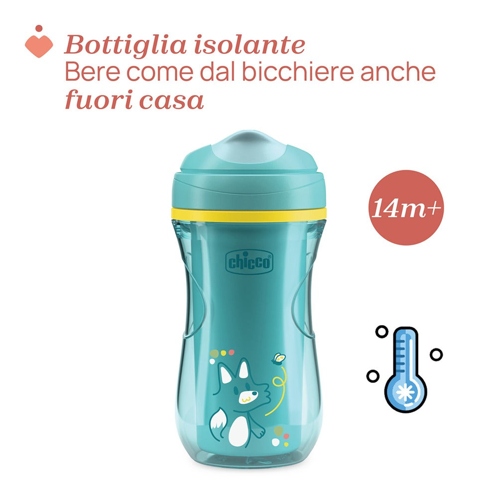 Chicco Tazza Active Azzurra 266 ml 14+ Mesi