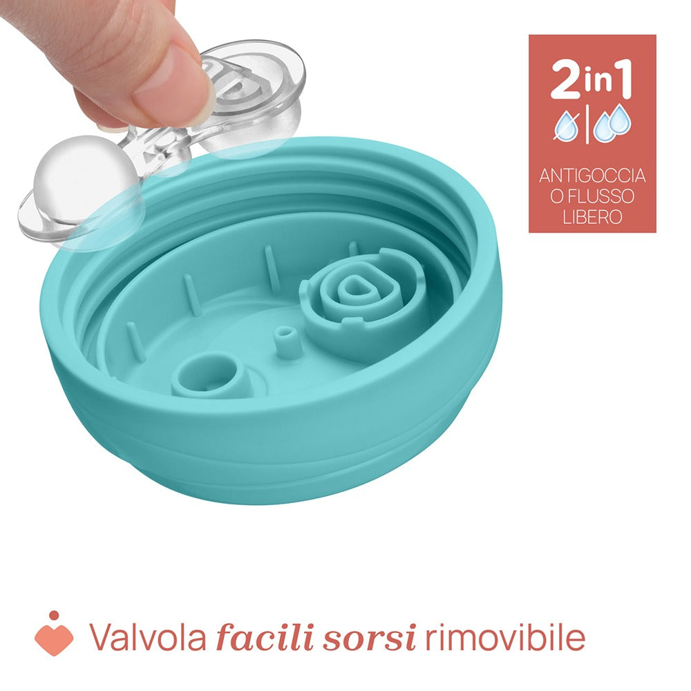 Chicco Tazza Active Azzurra 266 ml 14+ Mesi