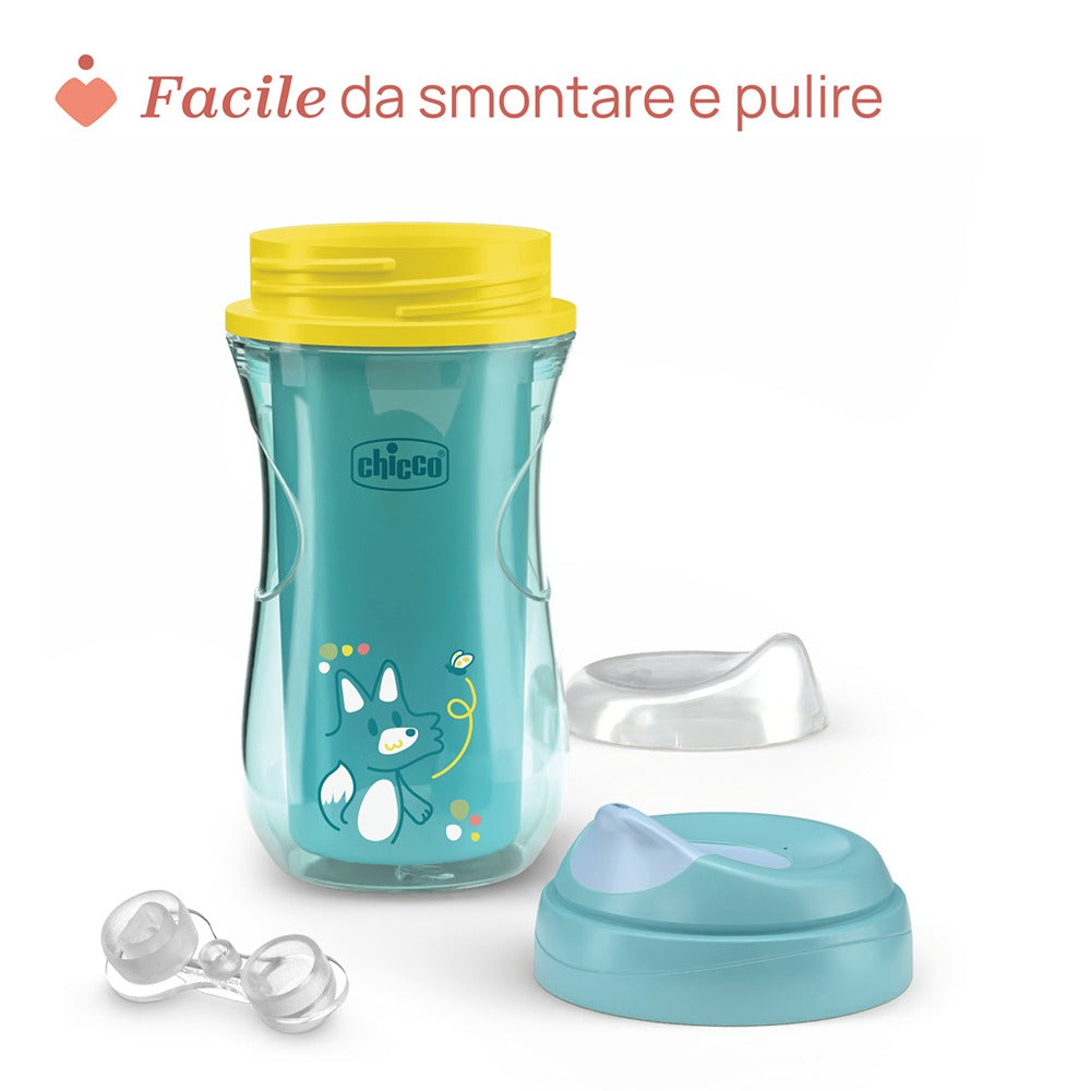 Chicco Tazza Active Azzurra 266 ml 14+ Mesi