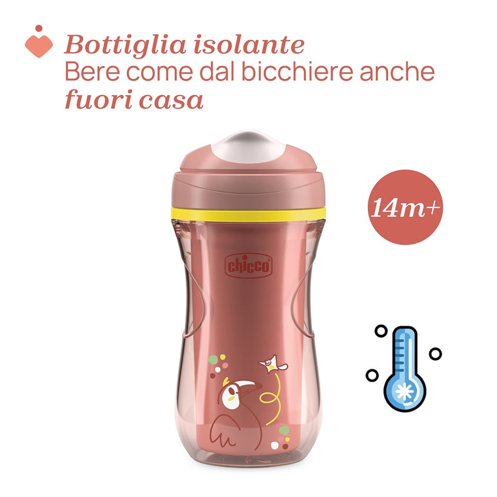 Chicco Tazza Active Rosa 266 ml 14+ Mesi