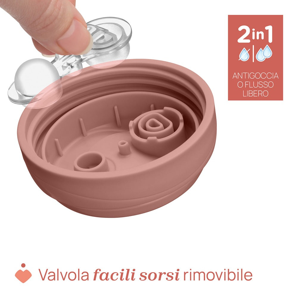 Chicco Tazza Active Rosa 266 ml 14+ Mesi