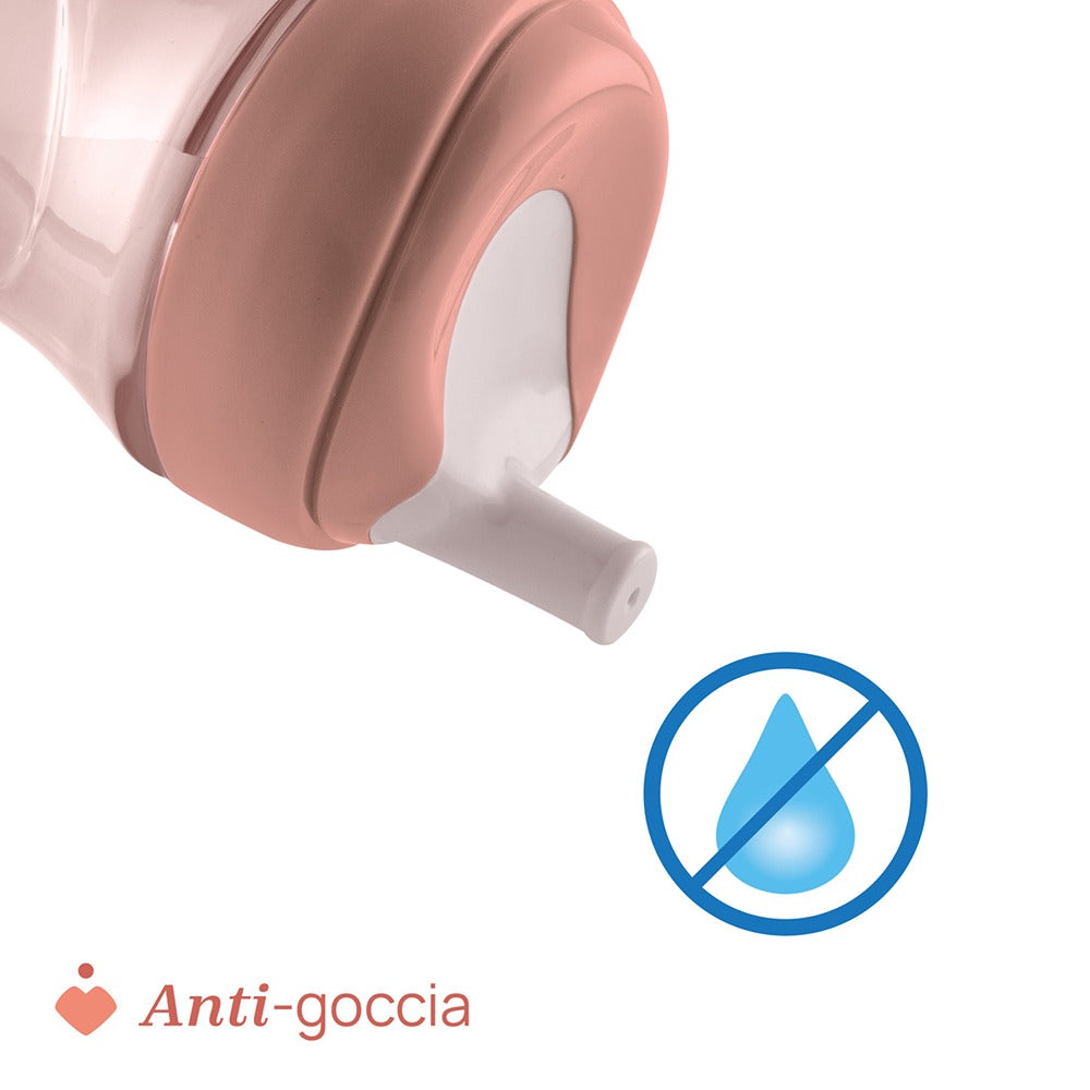 Chicco Tazza Advanced Antigoccia 266 ml Rosa 12+ Mesi