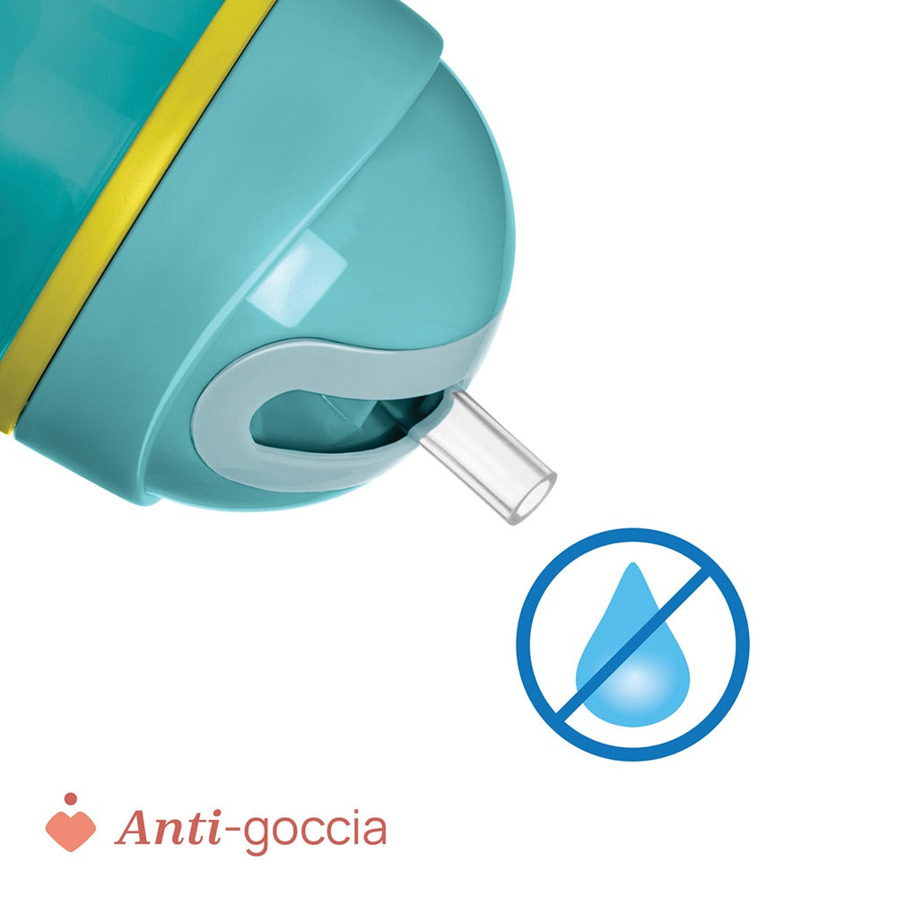 Chicco Tazza Sport Antigoccia Termica 266 ml Azzurra 14+ Mese