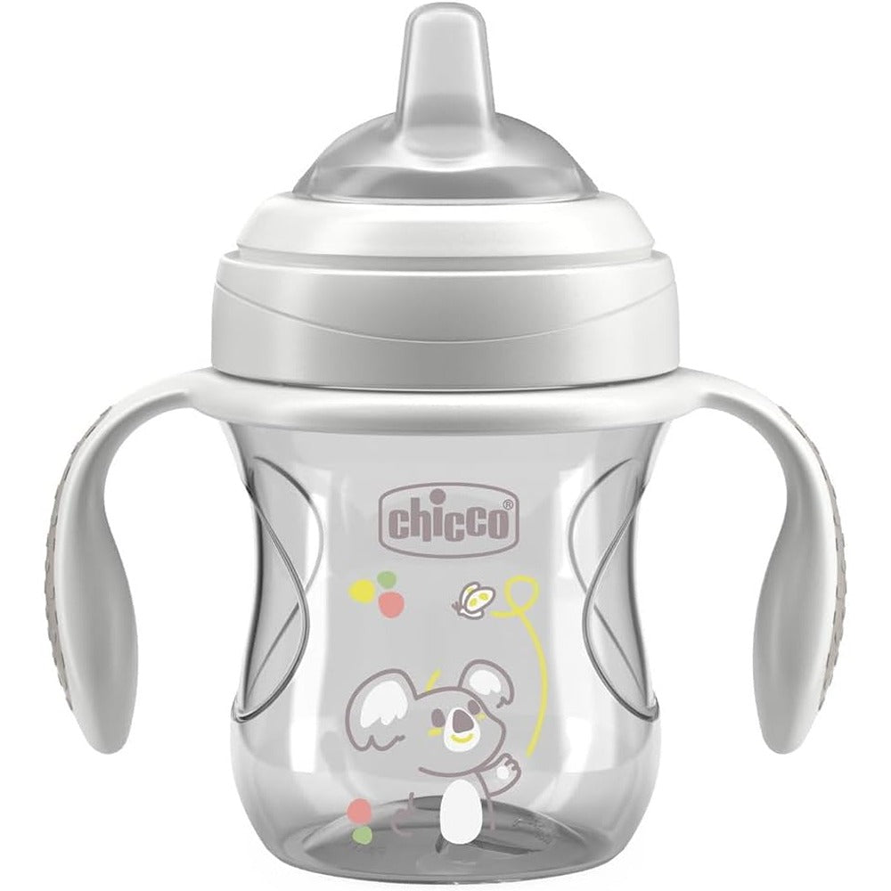 Chicco Tazza Di Transition Antigoccia 200 ml Grigia 4+ Mesi