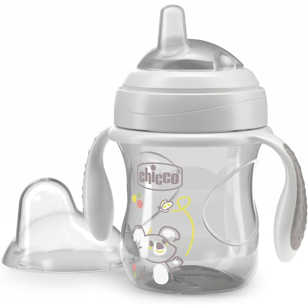 Chicco Tazza Di Transition Antigoccia 200 ml Grigia 4+ Mesi