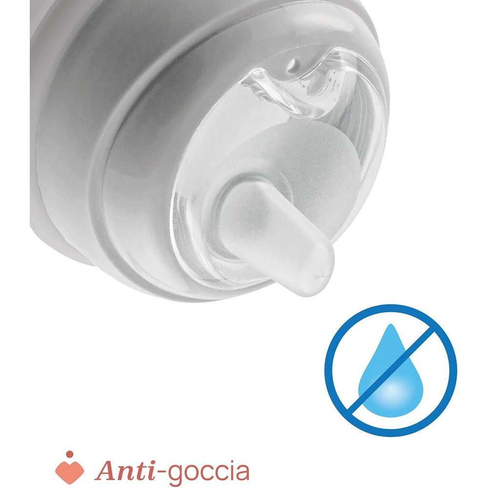 Chicco Tazza Di Transition Antigoccia 200 ml Grigia 4+ Mesi