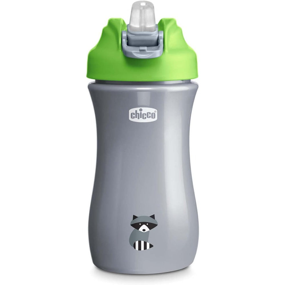 Chicco Tazza Pop Up 350 ml Verde 2+ Anni