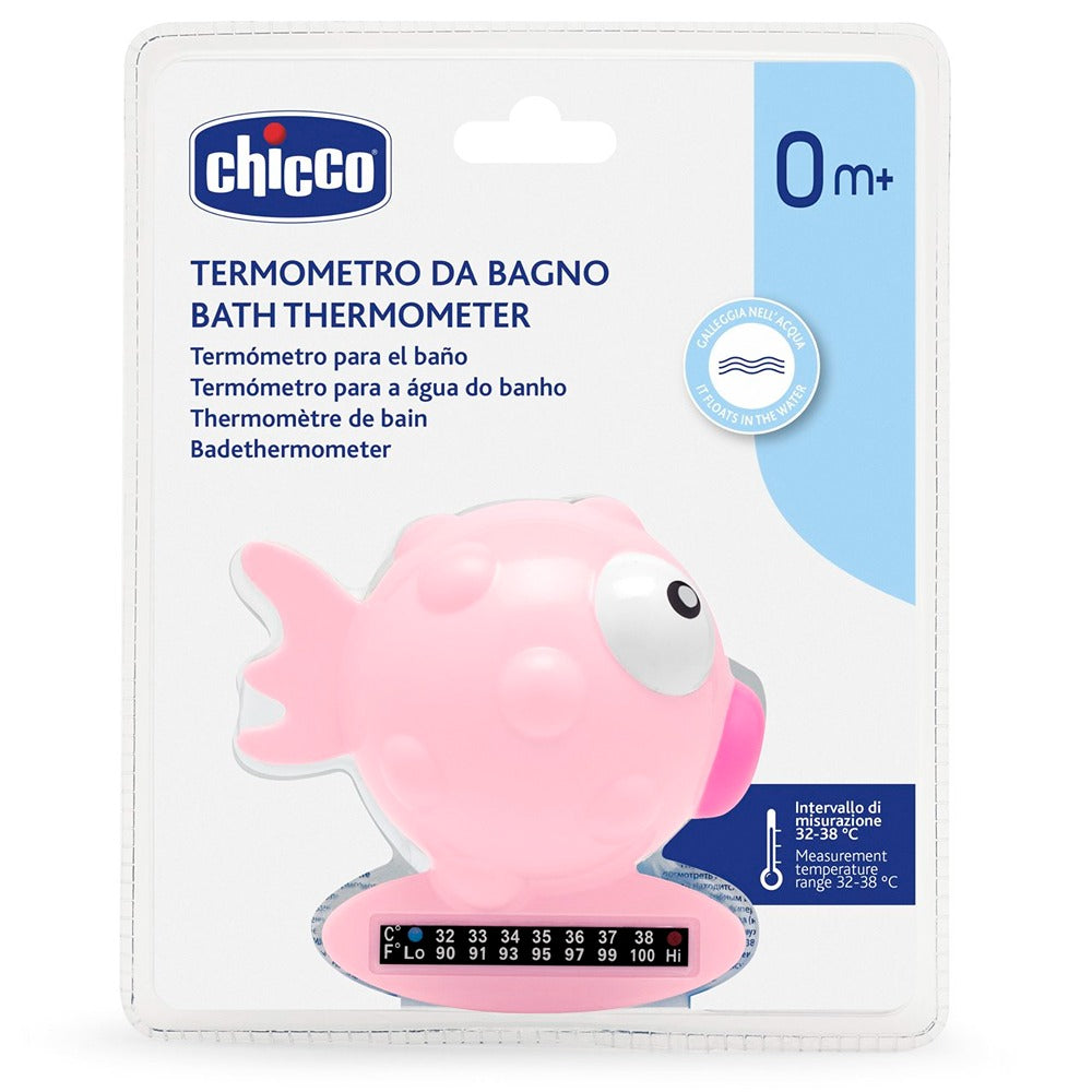 Chicco Termometro Da Bagno Pesce Palla Rosa