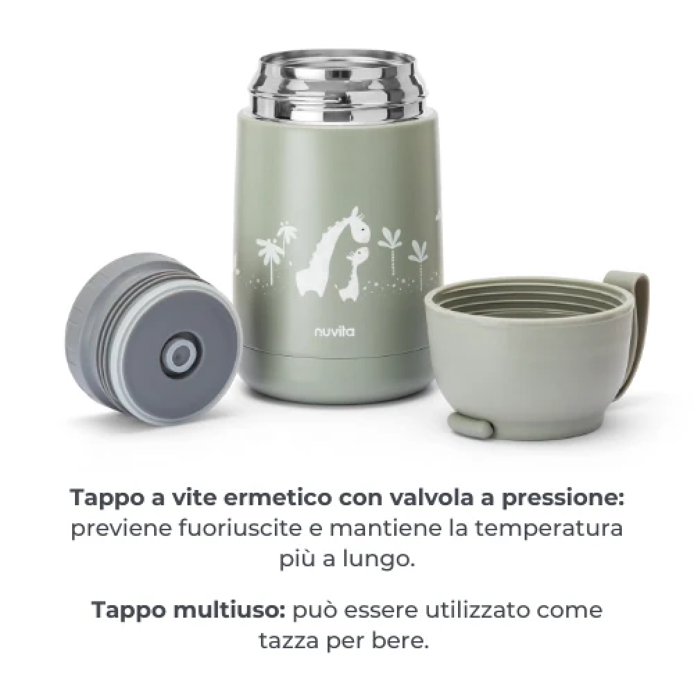Nuvita Contenitore Termico Per Alimenti In Acciaio 620 ml