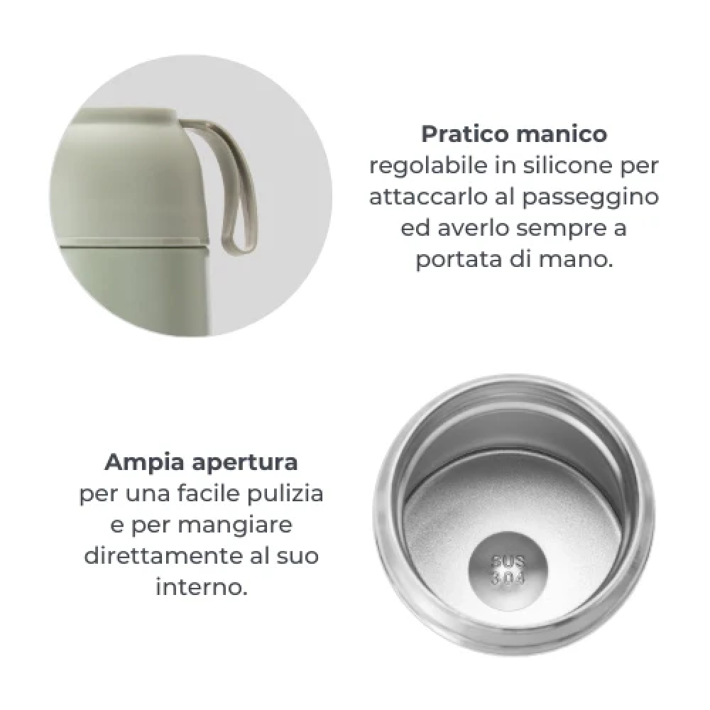 Nuvita Contenitore Termico Per Alimenti In Acciaio 620 ml