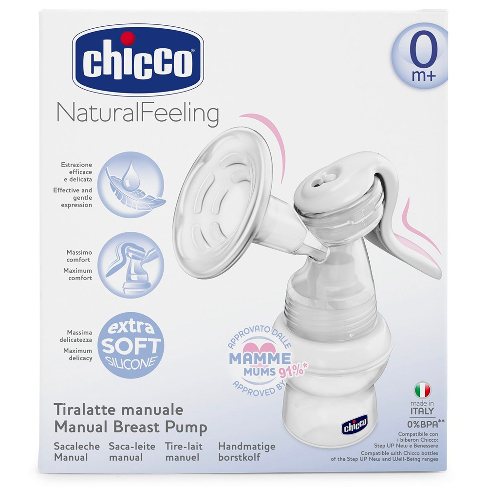 Chicco NaturalFeeling Tiralatte Manuale