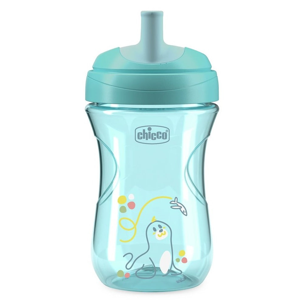 Chicco Tazza Advanced Antigoccia 266 ml Azzurra 12+ Mesi