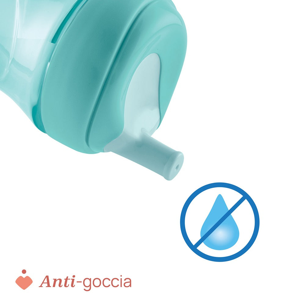 Chicco Tazza Advanced Antigoccia 266 ml Azzurra 12+ Mesi