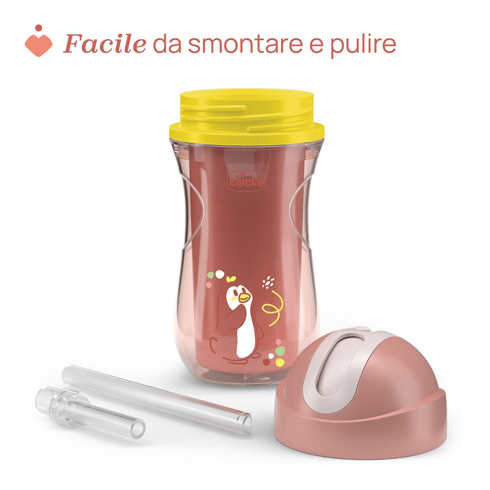Chicco Tazza Sport Antigoccia Termica 266 ml Rosa 14+ Mese