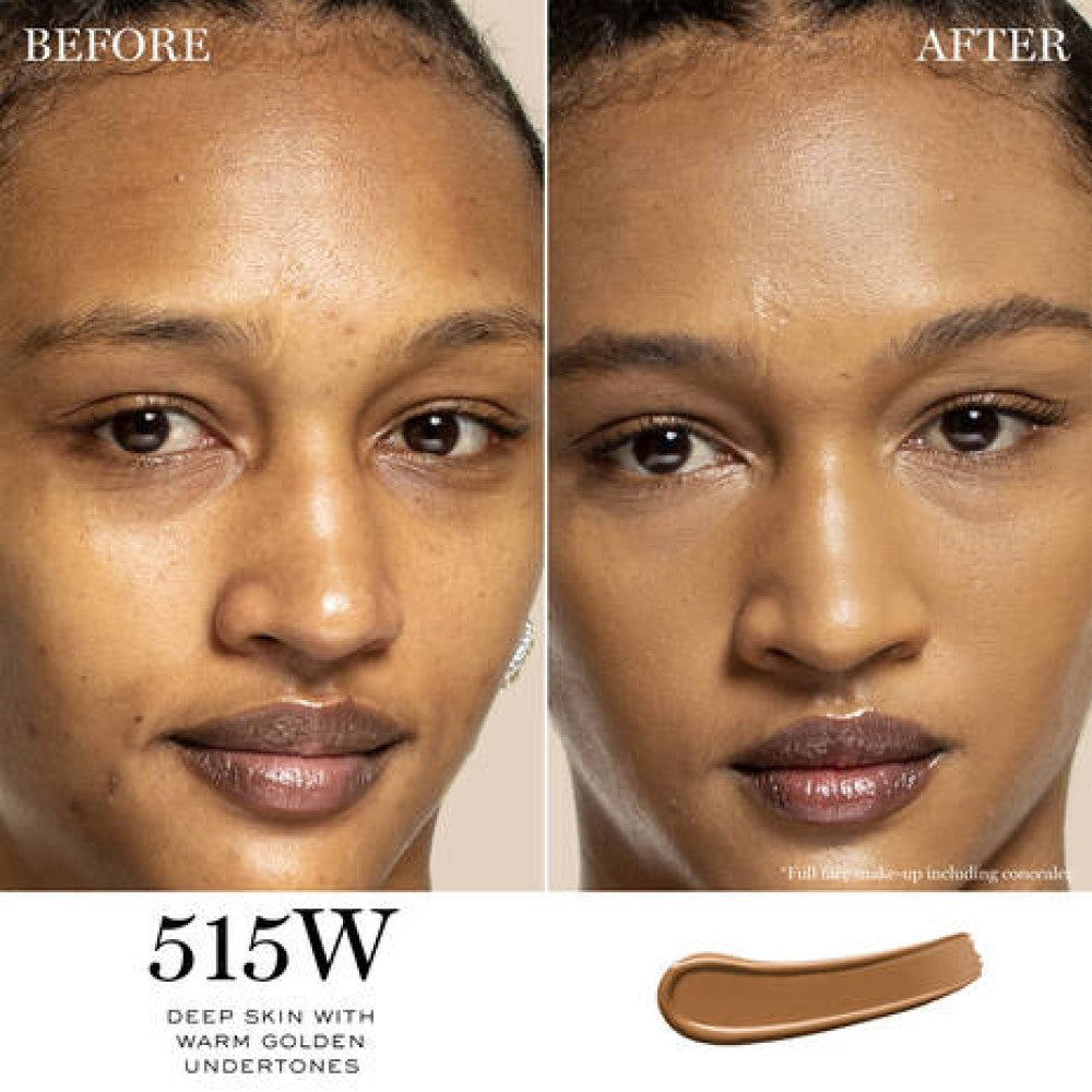 Lancôme Teint Idole Ultra Wear Care&glow Serum Concealer - Correttore con 81% di Siero Idratante Tenuta 24Ore & Effetto Luminosità Naturale