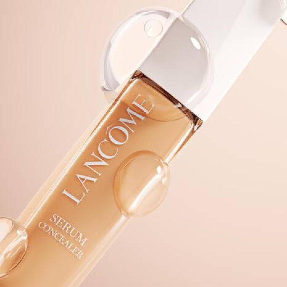 Lancôme Teint Idole Ultra Wear Care&glow Serum Concealer - Correttore con 81% di Siero Idratante Tenuta 24Ore & Effetto Luminosità Naturale