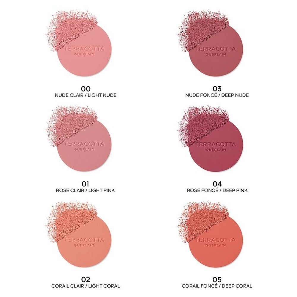 Guerlain Terracotta Blush - Il Blush Effetto Bonne Mine 90% di Ingredienti di Origine Naturale