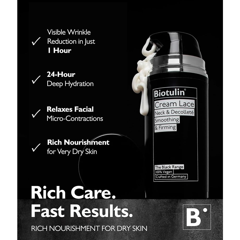 Biotulin The Black Range Cream Lace - Collo E Decolté